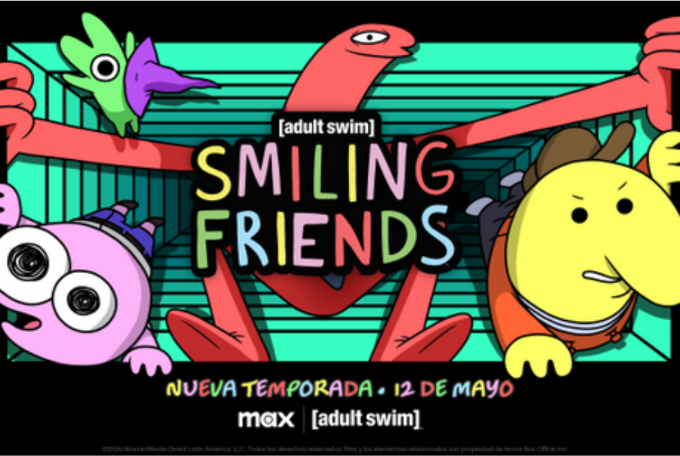  SMILING FRIENDS retorna para sua segunda temporada de oito episódios na Max